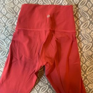 Lululemon leggings Womens. Pink. Size 2